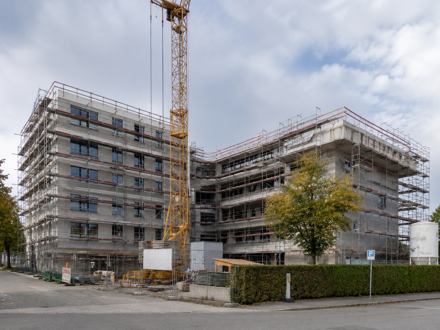 Neubau Altenwohnungen & KITA – Danzigerstraße 17