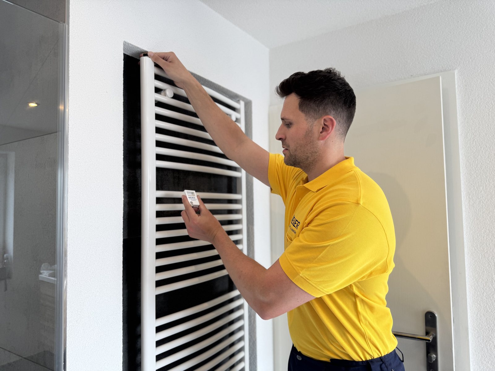 Modernisiertes Badezimmer in einem privaten Wohnhaus in Weil am Rhein